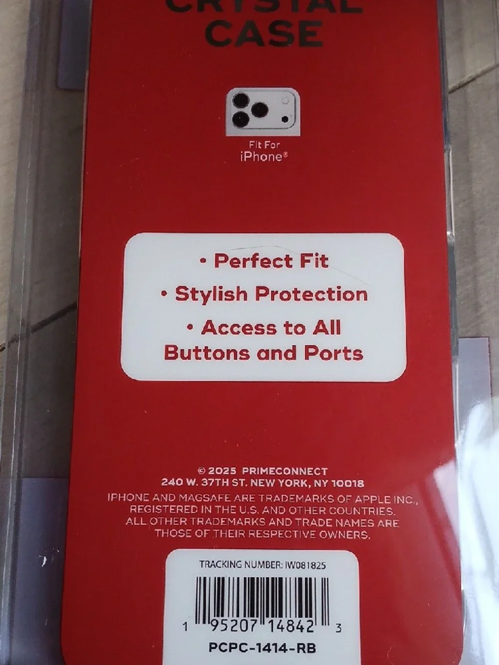 Clear Butterfly Crystal Phone Case Compatible with Wireless Charging For I PHONE